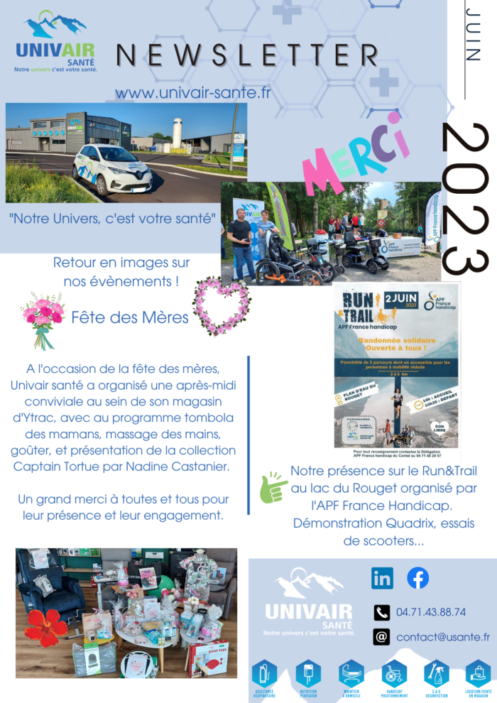 newsletter juin 2023